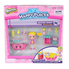 Moose Shopkins Happy Places Miniature Decor Welcome Pack – Bathing Bunny