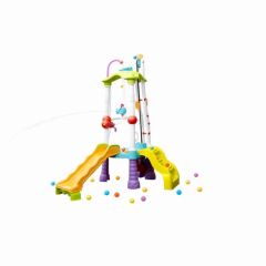 Little Tikes Fun Zone Tumblin’ Tower Climber, Multicolored