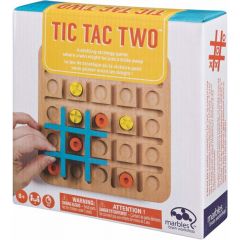Tic Tac Two Game Wooden