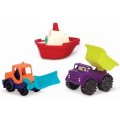 B toys 3 Mini Toy Vehicles