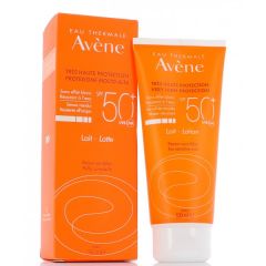 Avene Solaire Latte sun protection 50+ sensitive skin, 100 ml