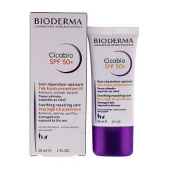 BIODERMA, Cicabio Soothing Repairing Care SPF50+, 2-in-1 repairs & protects treatment, 30ml