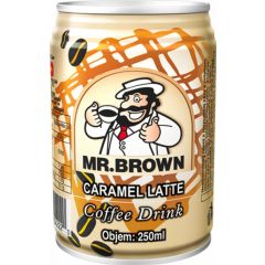 Mr. Brown 240ml caramel latte