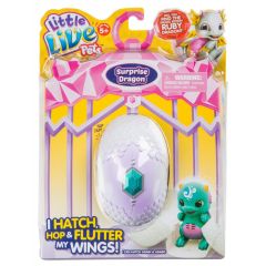 Little Live Pets Surprise Dragon Single Pack Childrens Toy, Blue/Green