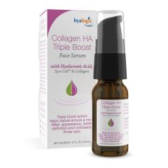 Hyalogic, Triple HA Collagen Facial Serum Boost, 47 oz (13.5 ml)