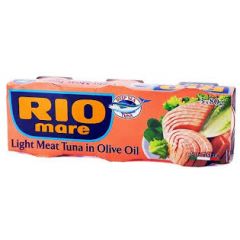 Rio Mare Light Meat Tuna In Olive Oil 3  60g