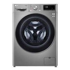 LG 9kg Front load washing machine, Silver Color, TurboWash™, SmartThinQ (Wi-Fi)