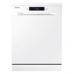 Samsung DW60M5070FW/FH Free Standing Dishwasher, 7 Programs, White