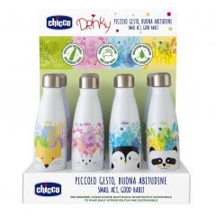chicco “Drinky” Thermal Bottle made of Stainless Steel
