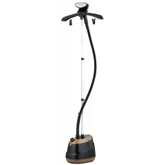 Home Electric  HGS-410 Garment Steamer, 1850W, Black and Brown