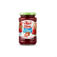 Vitrac Strawberry Diet Jam, 290 gm