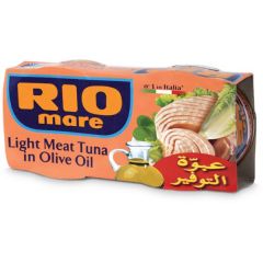 Rio Mare Light Meat Tuna In Olive Oil 2 x 160g