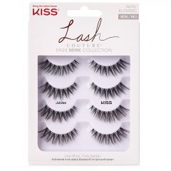 Kiss Lash Couture Faux Mink Collection Professional Lashes - Jubilee Multipack