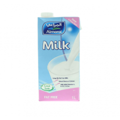 Almarai long life milk, skimmed, 1 liter