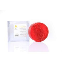 IRIS Glycerin Soap With Natural Luffa 200 g - Rose