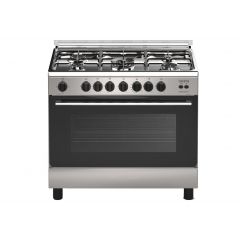 Lavina - Gas Cooker (90*60Cm) Color: Stainless Steel