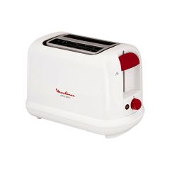 Moulinex LT160111 Principio Toaster, 850W, 7 browning levels, High Lift System, White