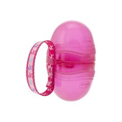 Chicco Double Soother Holder- Pink