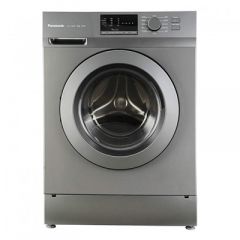 Panasonic NA-128XB1LAS Washing Machine, 8Kg, Rapid Wash, Silver