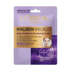 L'Oreal Paris Hyaluron Expert 24H Replumping Moisturizing Face Mask with Hyaluronic Acid 30g