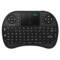 Rii RT-MWK08 Mini Wireless Keyboard. 2.4GHz rechargeable multimedia remote Keyboard