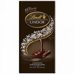 lindet lindor 60% cacao 100  gr
