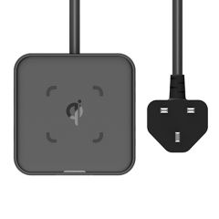 Huntkey 10W Wireless Charger with 2 USB Ports [SUA109]