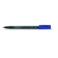 Staedtler Lumocolor Universal Permanent Medium Pen, Blue