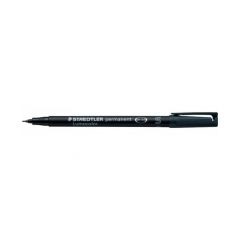 Staedtler Lumocolor Universal Permanent Superfine Pen, Black