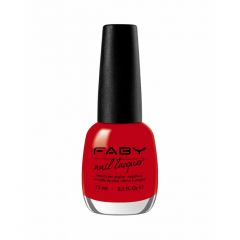 Faby Vermilion Red Nail Color No.O007 - Sunset