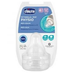 Chicco Silicone nipple with anti-colic valve