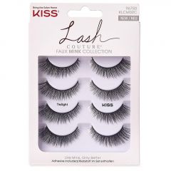 Kiss Lash Couture Faux Mink Collection Eyelashes - Twilight Multipack