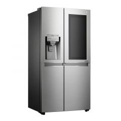  LG InstaView Door-in-Door Refrigerator, 668L Gross Capacity, SpacePlus™ Ice System & HygieneFRESH+, Steel Color